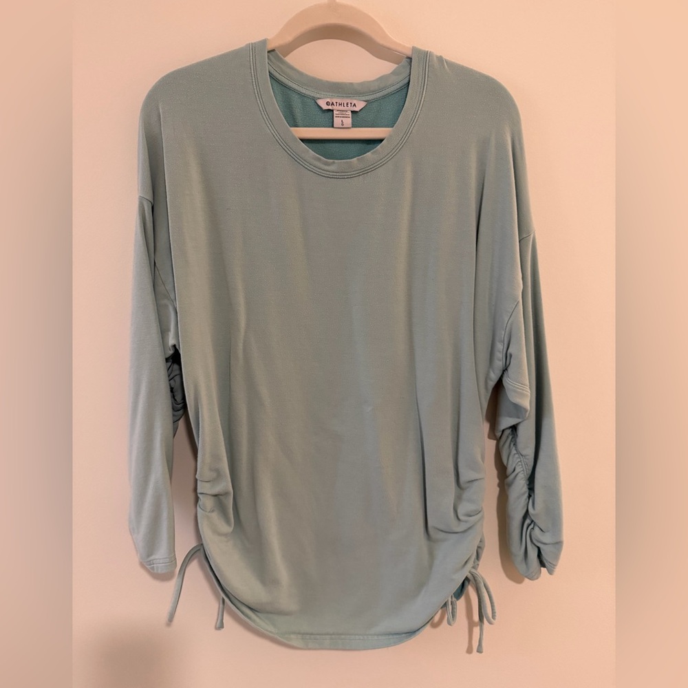 Athleta Women's Lombard Rouched Sweatshirt